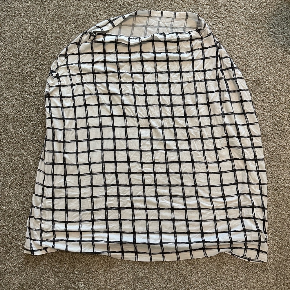 Nursing cover, infinity scarf style